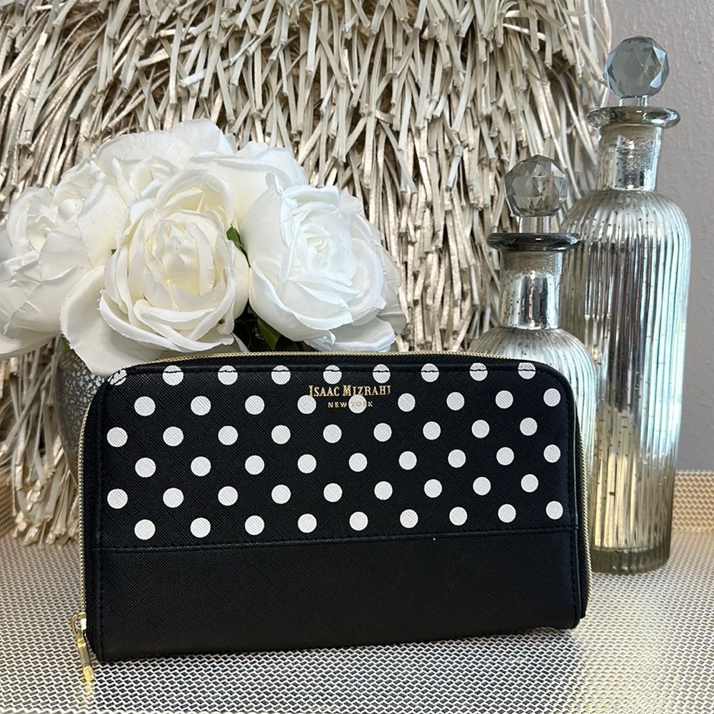 Isaac Mizrahi - Makeup Brush Travel Case - EUC